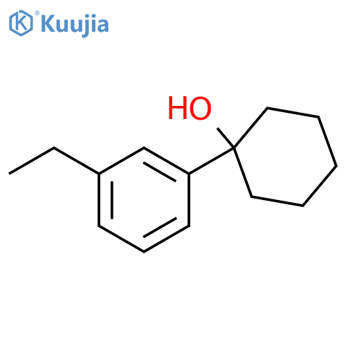 Cyclohexanol,1-(3-ethylphenyl)- structure
