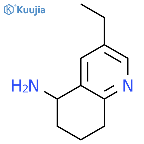 5-Quinolinamine,3-ethyl-5,6,7,8-tetrahydro-(9CI) structure