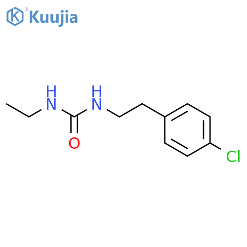 UREA, N-[2-(4-CHLOROPHENYL)ETHYL]-N'-ETHYL- structure