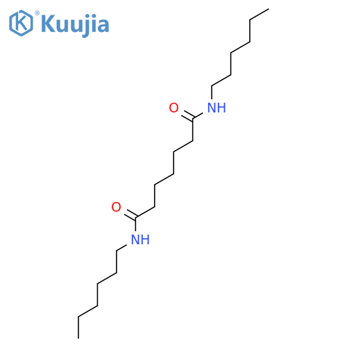 Heptanediamide, N,N'-dihexyl- structure