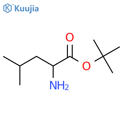 tert-Butyl D-leucinate structure