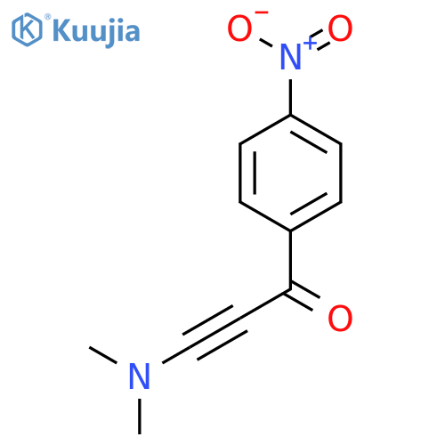 2-Propyn-1-one, 3-(dimethylamino)-1-(4-nitrophenyl)- structure