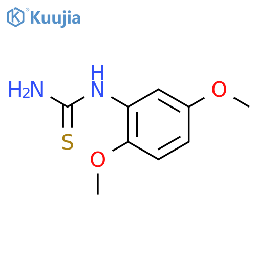 1-(2,5-dimethoxyphenyl)-2-thiourea structure