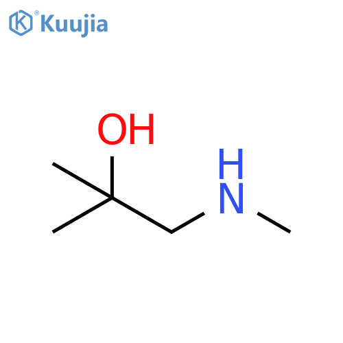 2-Methyl-1-(methylamino)-2-propanol structure