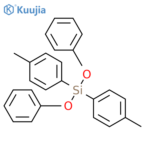 SILANE, BIS(4-METHYLPHENYL)DIPHENOXY- structure
