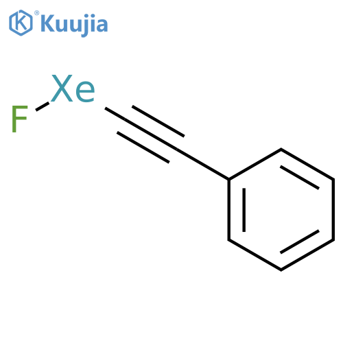 XENON, FLUORO(PHENYLETHYNYL)- structure