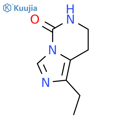 IMIDAZO[1,5-C]PYRIMIDIN-5(6H)-ONE, 1-ETHYL-7,8-DIHYDRO- structure