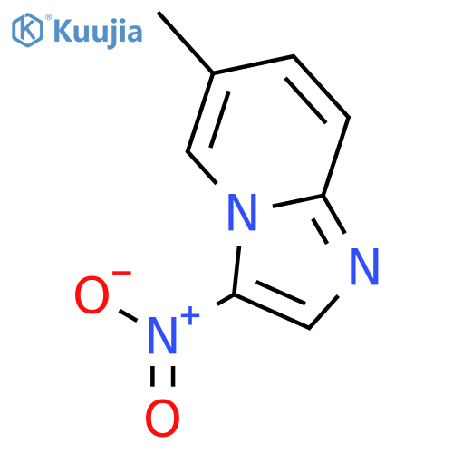 6-Methyl-3-nitroimidazo1,2-apyridine structure