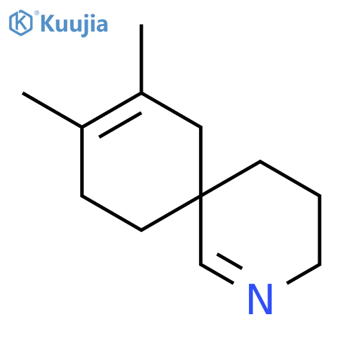 2-Azaspiro[5.5]undeca-1,8-diene, 8,9-dimethyl- structure