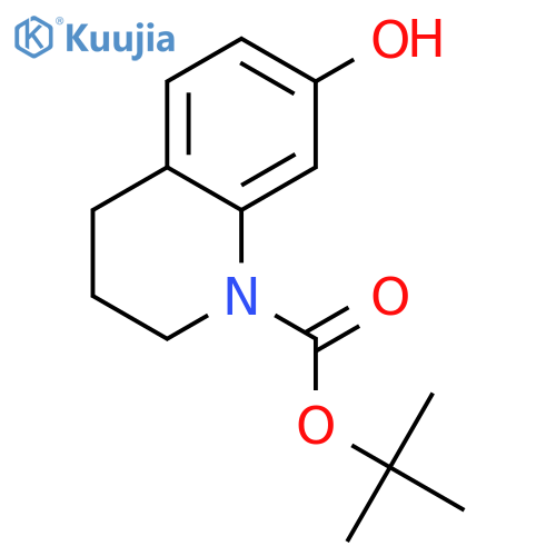 tert-butyl 7-hydroxy-3,4-dihydroquinoline-1(2h)-carboxylate structure