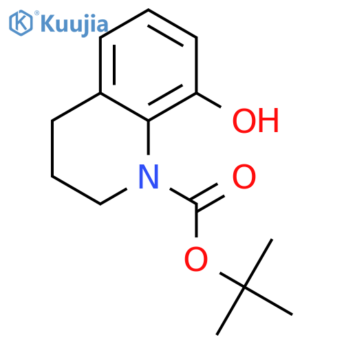 tert-Butyl 8-Hydroxy-1,2,3,4-tetrahydroquinoline-1-carboxylate structure