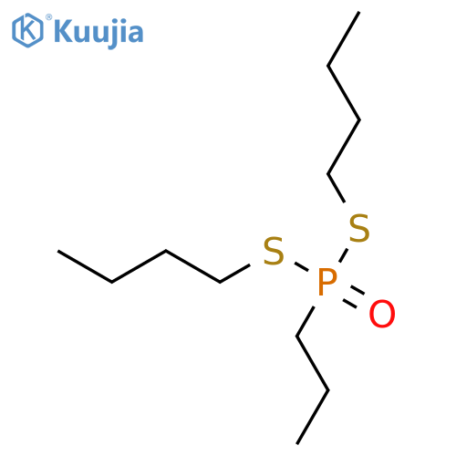 Phosphonodithioic acid, propyl-, S,S-dibutyl ester structure