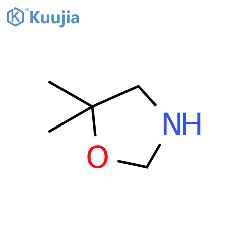 5,5-dimethyl-1,3-oxazolidine structure