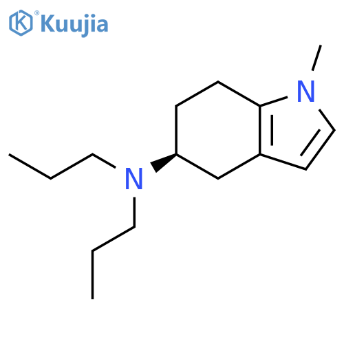 1H-INDOL-5-AMINE, 4,5,6,7-TETRAHYDRO-1-METHYL-N,N-DIPROPYL-, (5S)- structure