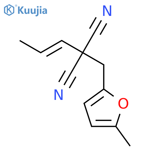 Propanedinitrile, [(5-methyl-2-furanyl)methyl]-2-propenyl- structure