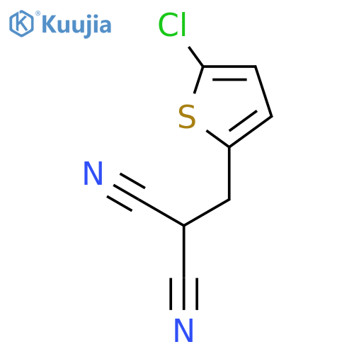PROPANEDINITRILE, [(5-CHLORO-2-THIENYL)METHYL]- structure