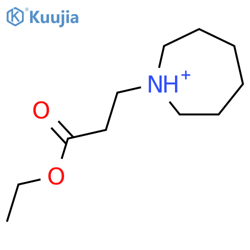 1H-Azepine-1-propanoicacid, hexahydro-, ethyl ester structure