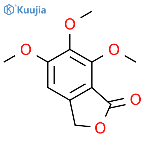 1(3H)-Isobenzofuranone, 5,6,7-trimethoxy- structure