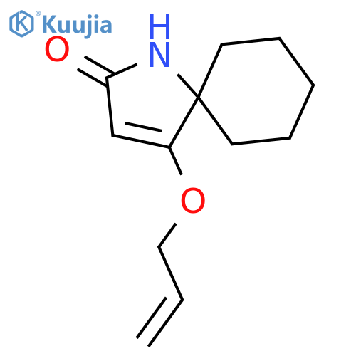 1-Azaspiro[4.5]dec-3-en-2-one, 4-(2-propenyloxy)- structure
