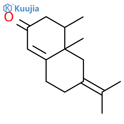 2(3H)-Naphthalenone,4,4a,5,6,7,8-hexahydro-4,4a-dimethyl-6-(1-methylethylidene)- structure