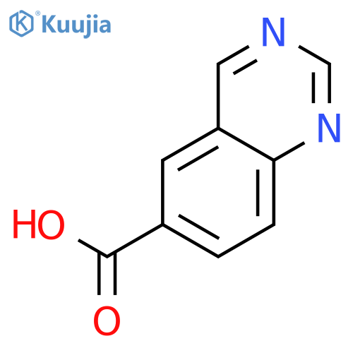 Quinazoline-6-carboxylic acid structure