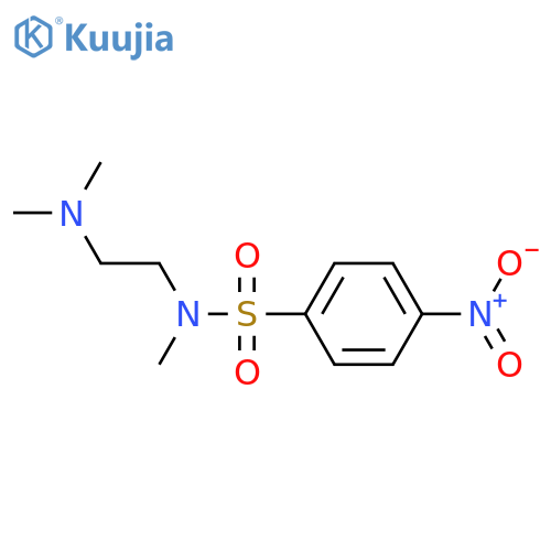 Benzenesulfonamide, N-[2-(dimethylamino)ethyl]-N-methyl-4-nitro- structure