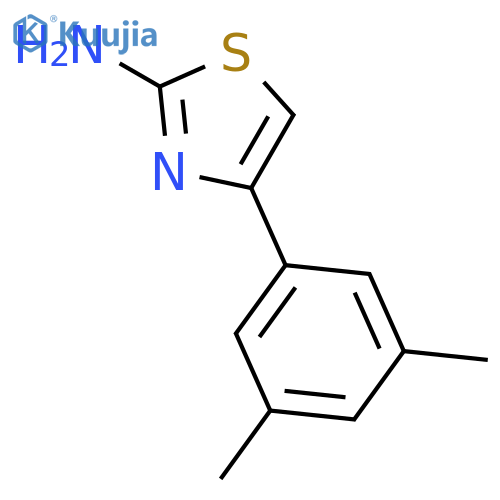 4-(3,5-dimethylphenyl)-1,3-thiazol-2-amine structure