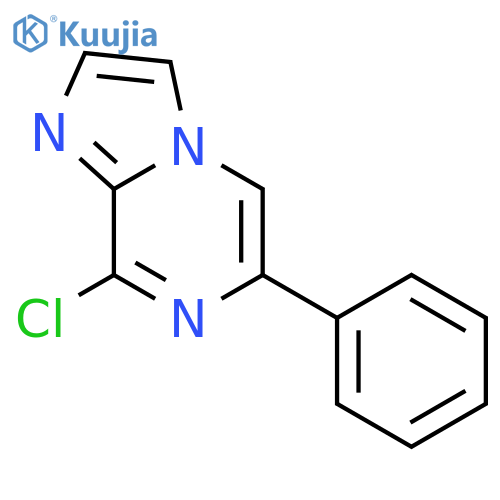 8-Chloro-6-phenylimidazo[1,2-a]pyrazine structure