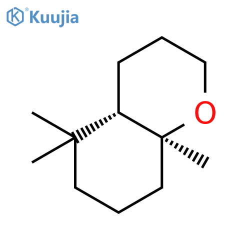 2H-1-Benzopyran, octahydro-5,5,8a-trimethyl-, (4aS,8aS)- structure