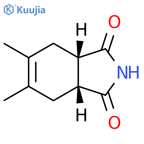 (3aR,7aS)-rel-3a,4,7,7a-tetrahydro-5,6-dimethyl-1H-Isoindole-1,3(2H)-dione structure