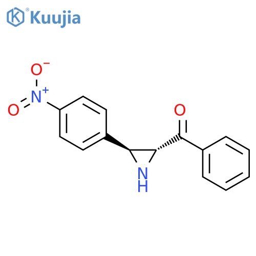 METHANONE, [(2R,3S)-3-(4-NITROPHENYL)-2-AZIRIDINYL]PHENYL- structure