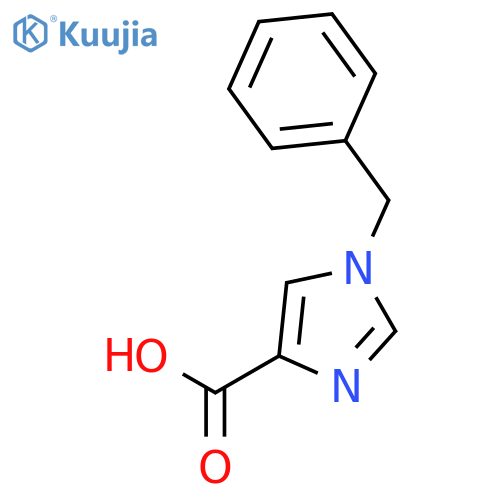 1-benzyl-1H-imidazole-4-carboxylic acid structure