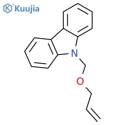 9H-Carbazole, 9-[(2-propenyloxy)methyl]- structure