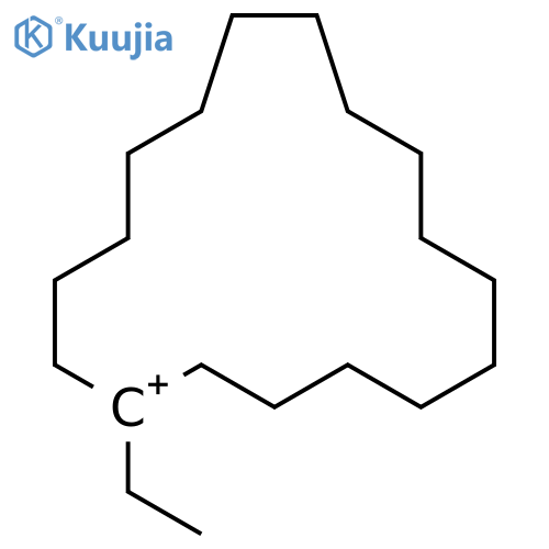 Cycloheptadecylium, 1-ethyl- structure