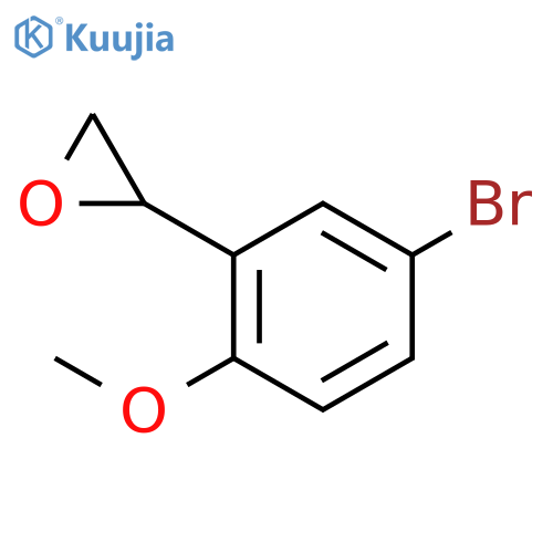 2-(5-Bromo-2-methoxyphenyl)oxirane structure