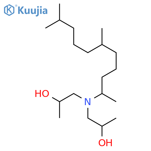 2-PROPANOL, 1,1'-[(1,5,9-TRIMETHYLDECYL)IMINO]BIS- structure