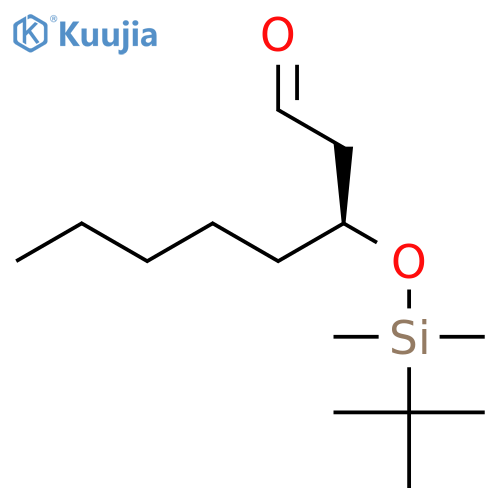 OCTANAL, 3-[[(1,1-DIMETHYLETHYL)DIMETHYLSILYL]OXY]-, (3S)- structure