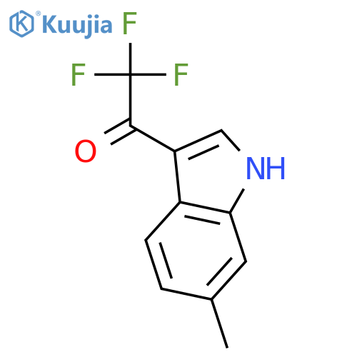 ETHANONE, 2,2,2-TRIFLUORO-1-(6-METHYL-1H-INDOL-3-YL)- structure