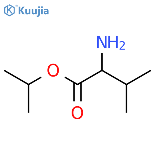 propan-2-yl 2-amino-3-methylbutanoate structure