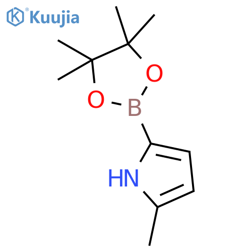 2-Methyl-5-(4,4,5,5-tetramethyl-1,3,2-dioxaborolan-2-YL)-1H-pyrrole structure