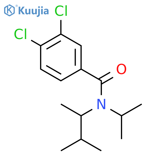 BENZAMIDE, 3,4-DICHLORO-N-(1,2-DIMETHYLPROPYL)-N-(1-METHYLETHYL)- structure