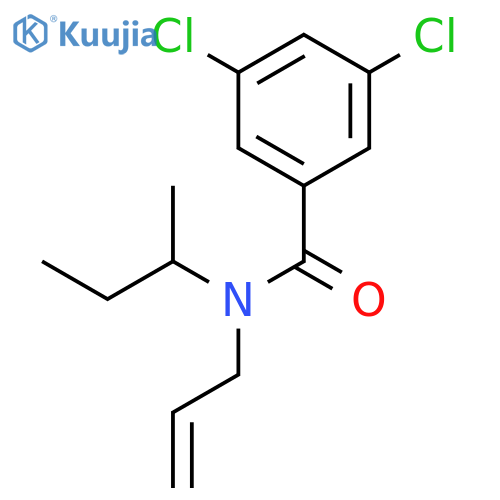 BENZAMIDE, 3,5-DICHLORO-N-(1-METHYLPROPYL)-N-2-PROPENYL- structure