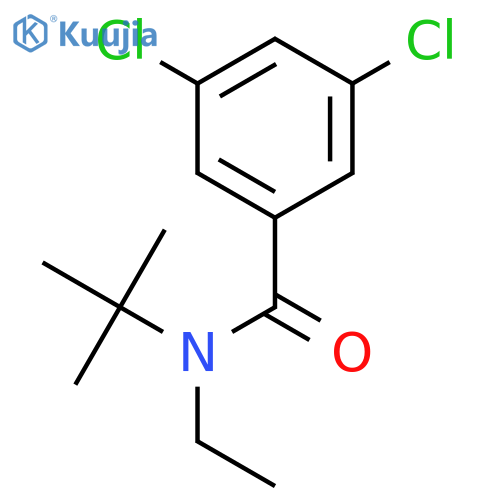 Benzamide, 3,5-dichloro-N-(1,1-dimethylethyl)-N-ethyl- structure
