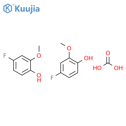 Carbonic acid;4-fluoro-2-methoxyphenol structure