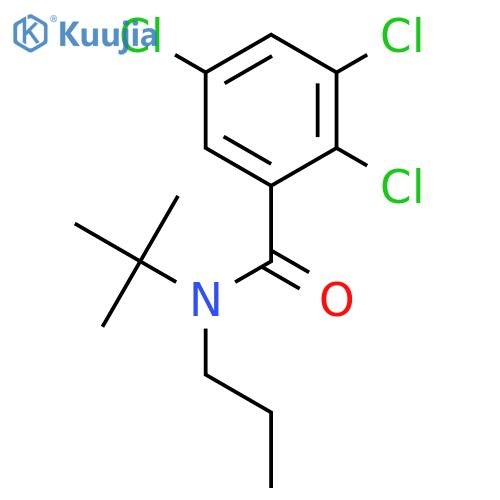 BENZAMIDE, 2,3,5-TRICHLORO-N-(1,1-DIMETHYLETHYL)-N-PROPYL- structure