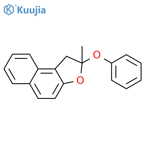 Naphtho[2,1-b]furan, 1,2-dihydro-2-methyl-2-phenoxy- structure