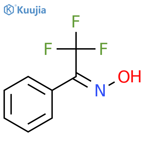 N-(2,2,2-trifluoro-1-phenylethylidene)hydroxylamine structure