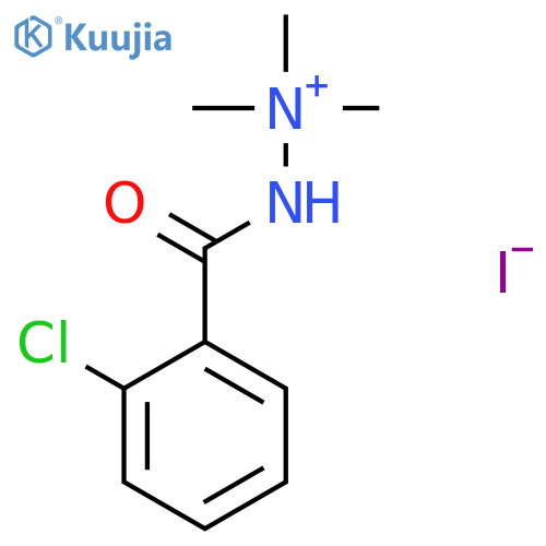 Hydrazinium, 2-(2-chlorobenzoyl)-1,1,1-trimethyl-, iodide structure