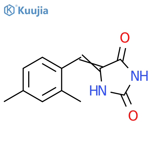 2,4-Imidazolidinedione, 5-[(2,4-dimethylphenyl)methylene]- (9CI) structure