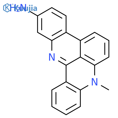 8H-QUINO[4,3,2-KL]ACRIDIN-2-AMINE, 8-METHYL- structure